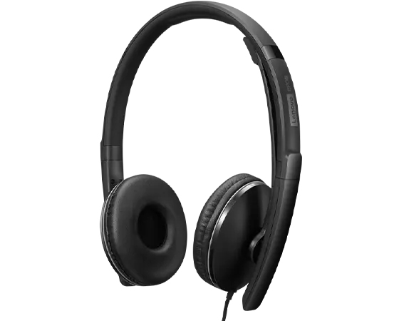 Lenovo 4XD1M39029 słuchawki/zestaw słuchawkowy Przewodowa Opaska na głowę USB Type-C Czarny - obrazek 2