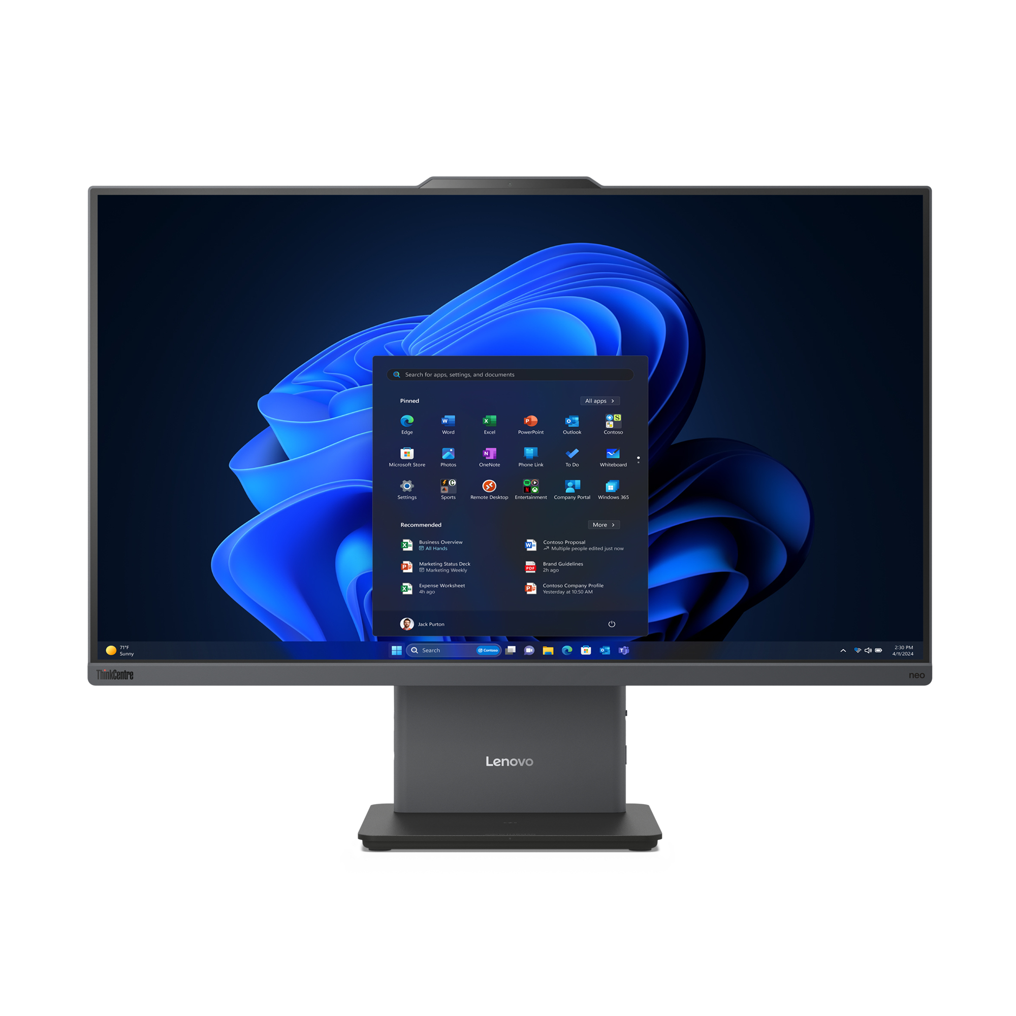 Lenovo ThinkCentre neo 50a 27 Gen 5 Intel® Core™ i7 i7-13620H 68,6 cm (27") 1920 x 1080 px All-in-One PC 16 GB DDR5-SDRAM 1 TB SSD Windows 11 Pro Wi-Fi 6 (802.11ax) Szary