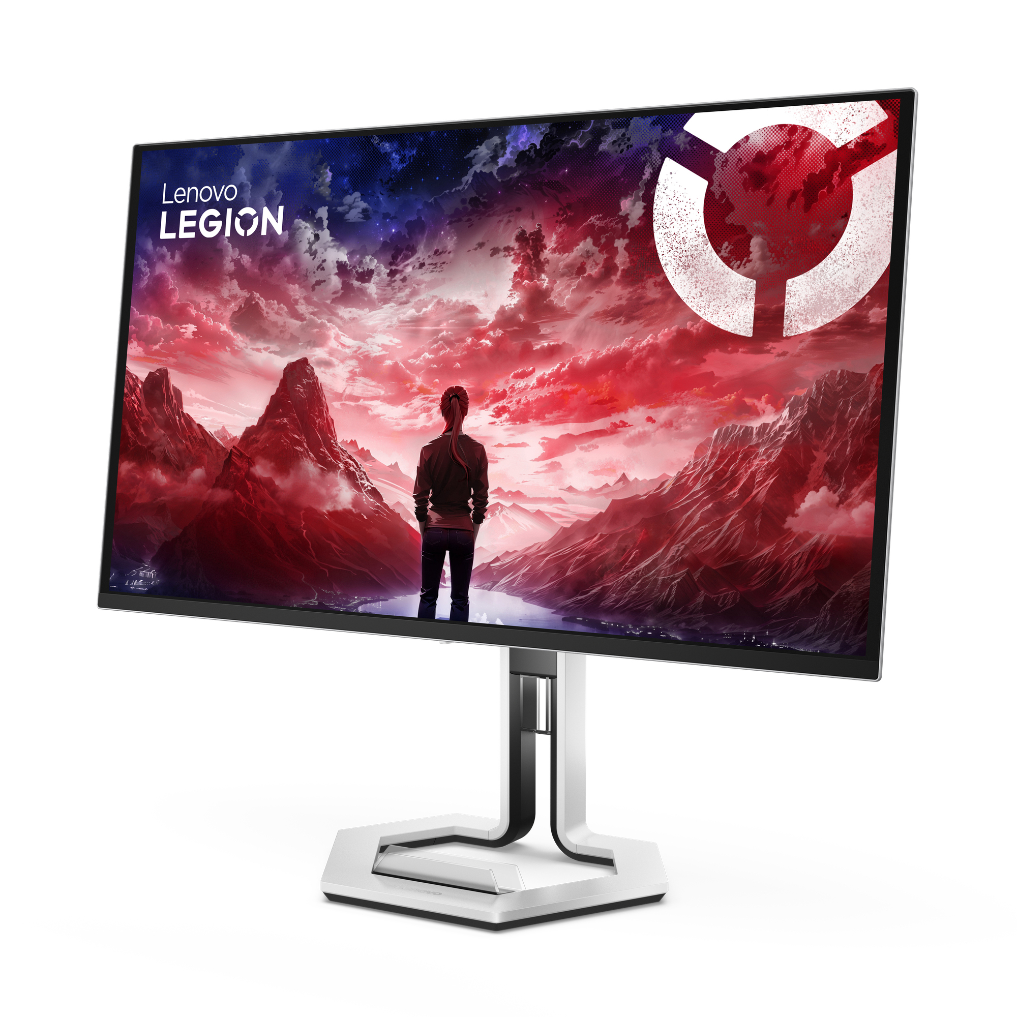 Lenovo Legion Pro 27Q-10 monitor komputerowy 67,3 cm (26.5") 2560 x 1440 px Quad HD QD-OLED Czarny, Szary - obrazek 3