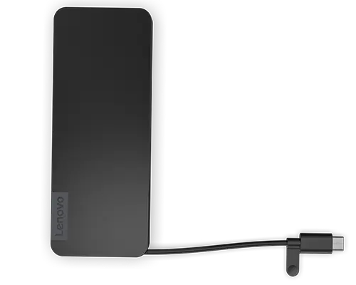 Lenovo 4X11N40212 stacja dokująca Przewodowa USB 3.2 Gen 1 (3.1 Gen 1) Type-C Czarny - obrazek 4