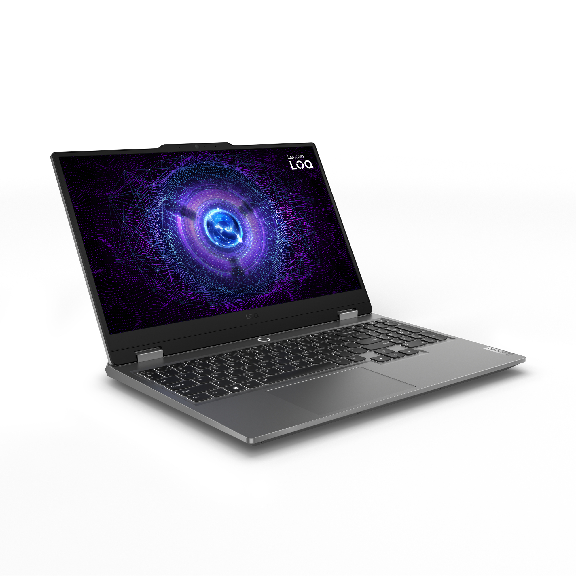 Lenovo LOQ 15IRX9 Intel® Core™ i5 i5-13450HX Laptop 39,6 cm (15.6") Full HD 16 GB DDR5-SDRAM 512 GB SSD NVIDIA GeForce RTX 3050 Wi-Fi 6 (802.11ax) Angielski Szary - obrazek 2