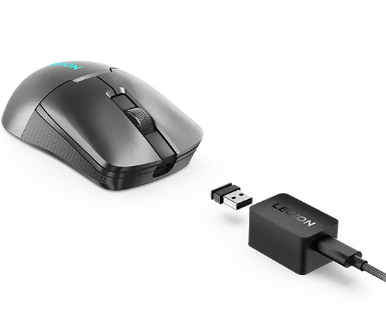 Lenovo M600s myszka Gaming Oburęczny RF Wireless + Bluetooth + USB Type-C Optyczny 19000 DPI - obrazek 3