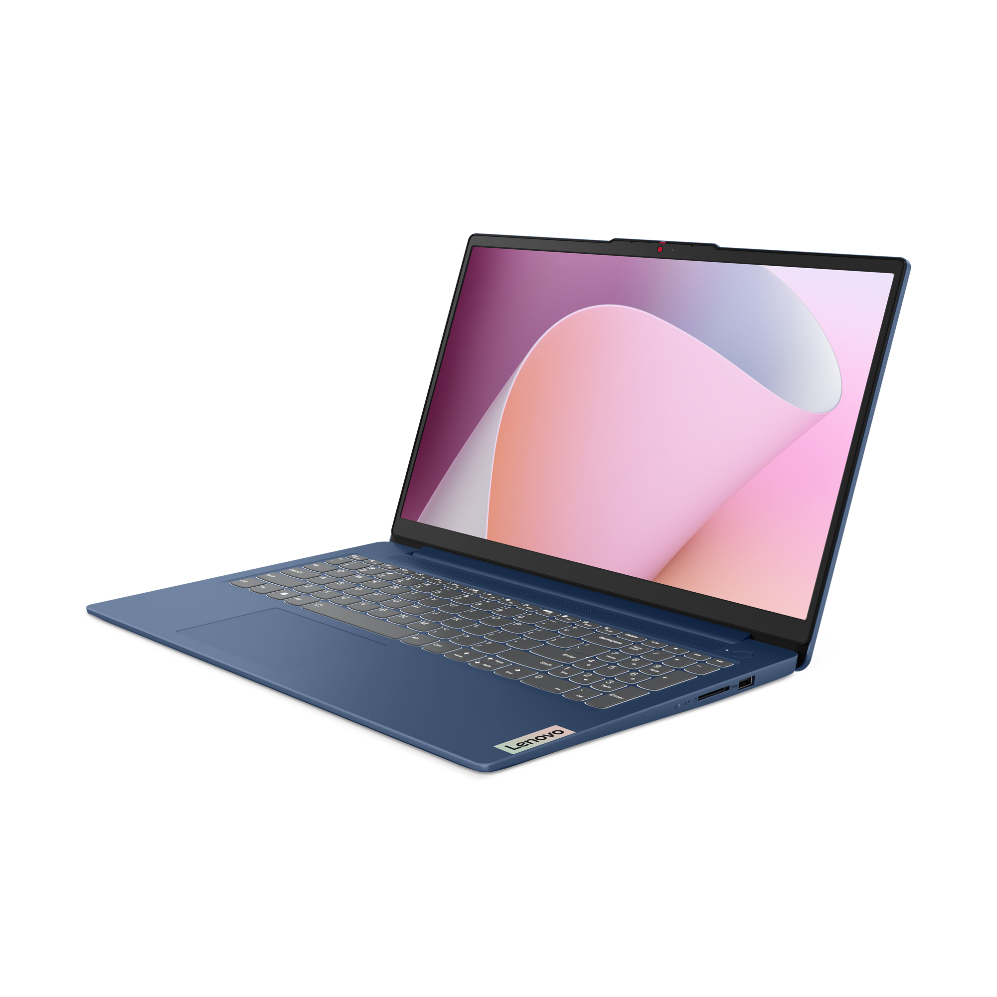 Lenovo IdeaPad Slim 3 15AMN8 AMD Ryzen™ 3 7320U Laptop 39,6 cm (15.6") Full HD 8 GB LPDDR5-SDRAM 512 GB SSD Wi-Fi 5 (802.11ac) Angielski Niebieski - obrazek 3