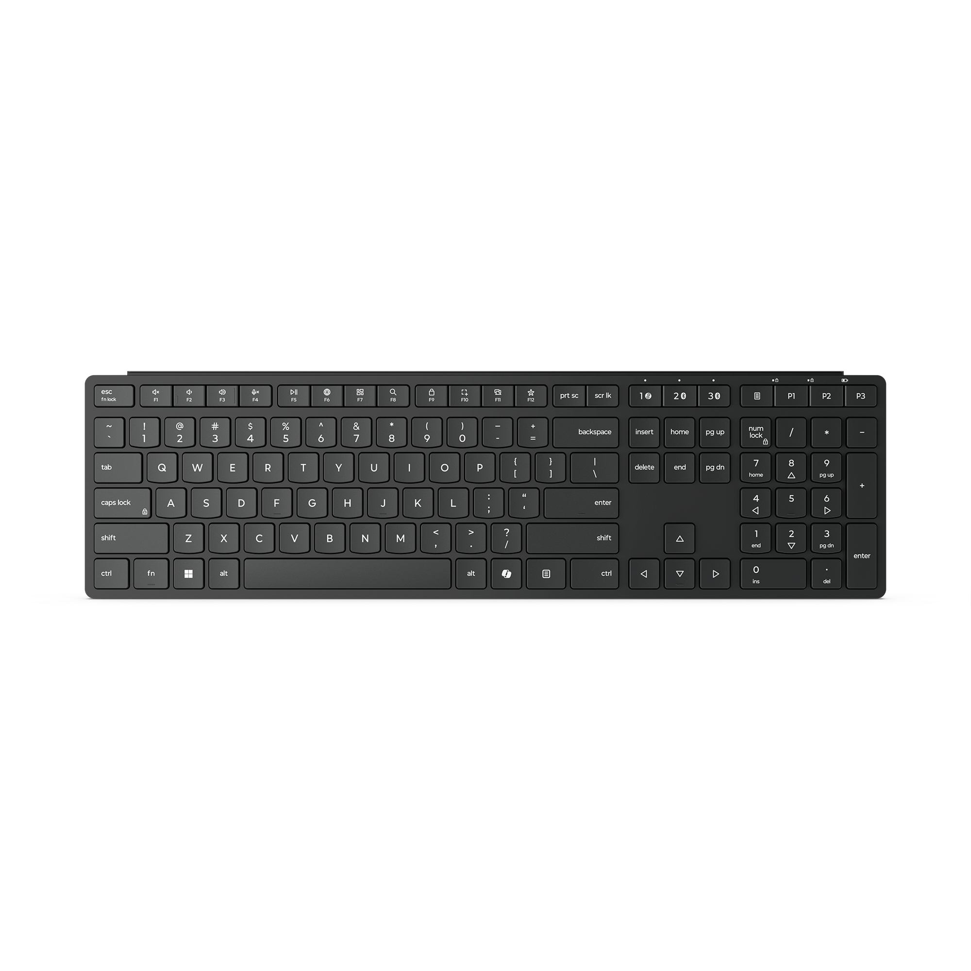Lenovo 4Y41S04697 klawiatura Dom/Biuro RF Wireless + Bluetooth Czarny