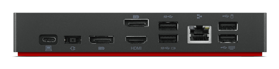 Lenovo ThinkPad Universal USB-C Dock Przewodowa USB 3.2 Gen 1 (3.1 Gen 1) Type-C Czarny - obrazek 3