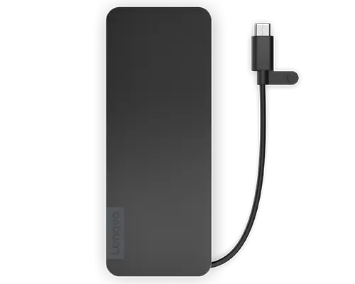 Lenovo 4X11N40212 stacja dokująca Przewodowa USB 3.2 Gen 1 (3.1 Gen 1) Type-C Czarny - obrazek 3