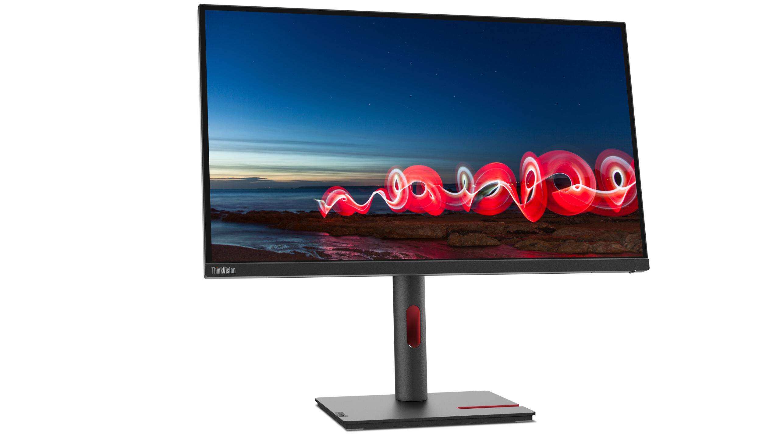 Lenovo ThinkVision T23i-30 monitor komputerowy 58,4 cm (23") 1920 x 1080 px Full HD LED Czarny - obrazek 3