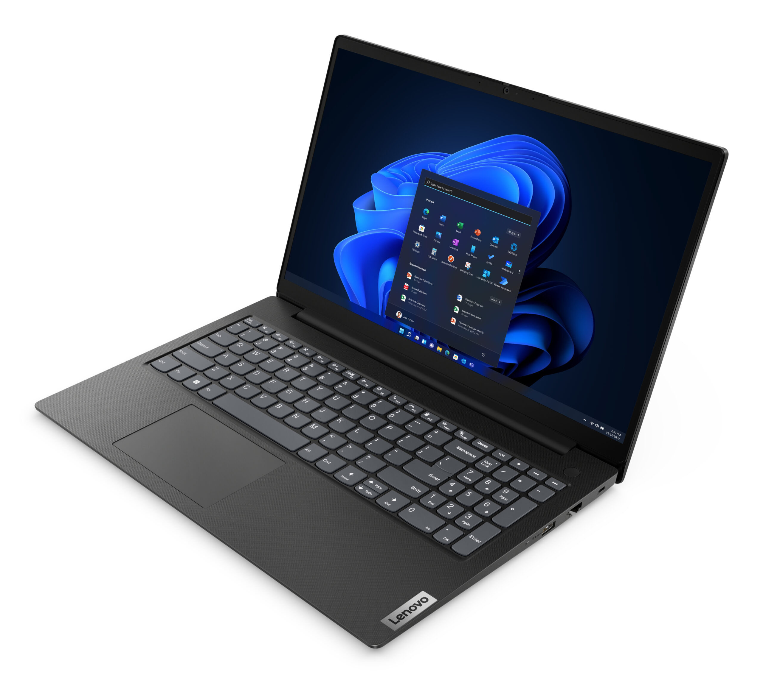 Lenovo V15 G4 IRU Intel® Core™ i5 i5-13420H Laptop 39,6 cm (15.6") Full HD 16 GB DDR4-SDRAM 256 GB SSD Wi-Fi 6 (802.11ax) Windows 11 Pro Angielski Czarny - obrazek 3