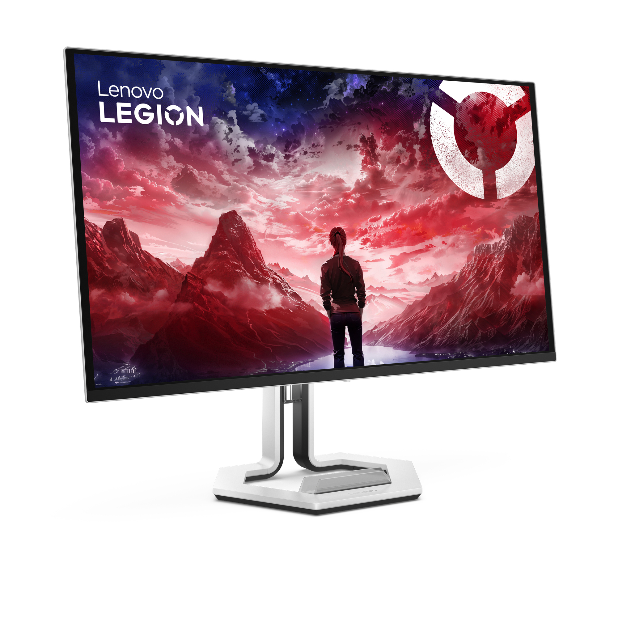 Lenovo Legion Pro 27Q-10 monitor komputerowy 67,3 cm (26.5") 2560 x 1440 px Quad HD QD-OLED Czarny, Szary - obrazek 4