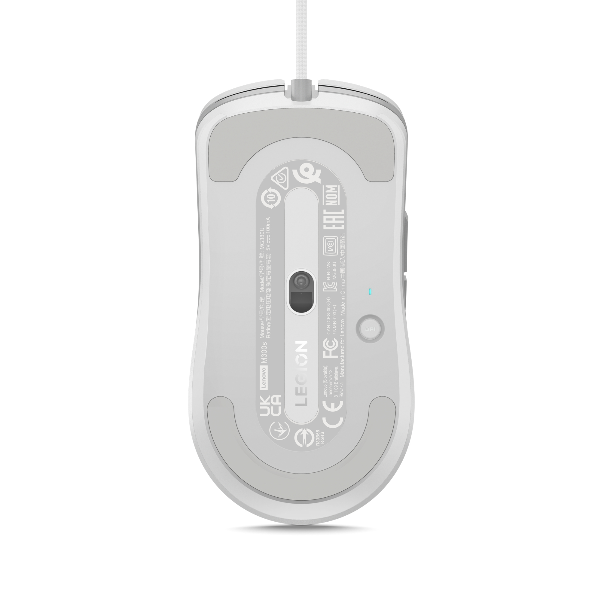Lenovo GY51H47351 myszka Gaming Po prawej stronie USB Typu-A Optyczny 8000 DPI - obrazek 3