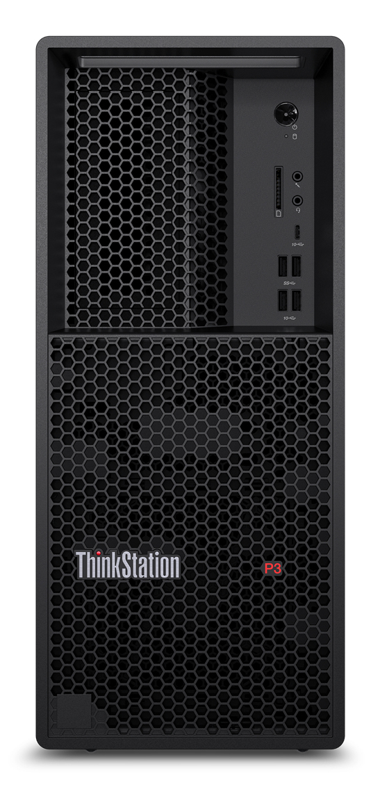 Lenovo ThinkStation P3 Tower Intel® Core™ i7 i7-14700K 64 GB DDR5-SDRAM 1 TB SSD NVIDIA RTX 4000 Ada Windows 11 Pro Stanowisko Czarny