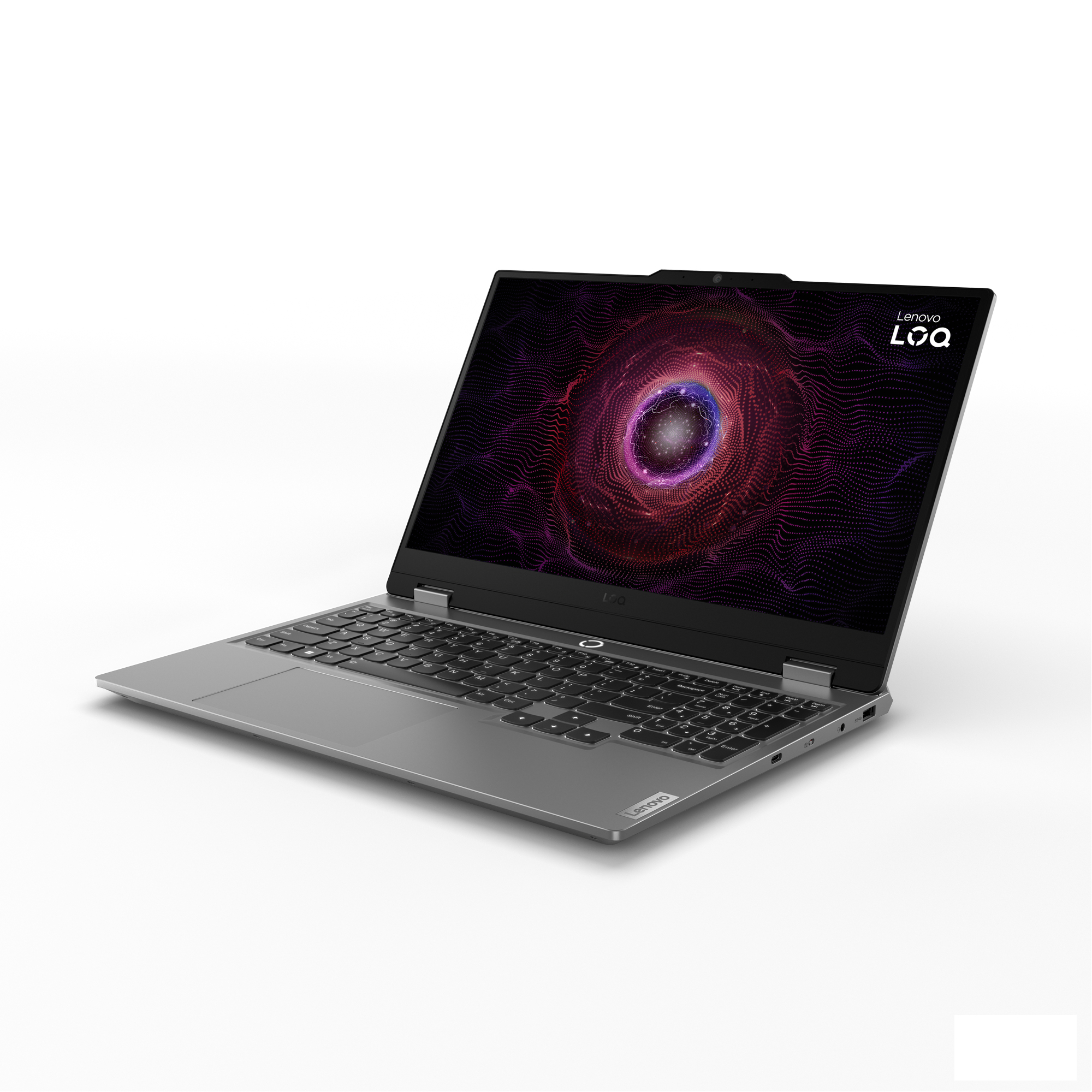 Lenovo LOQ 15ARP9 AMD Ryzen™ 5 7235HS Laptop 39,6 cm (15.6") Full HD 16 GB DDR5-SDRAM 512 GB SSD NVIDIA GeForce RTX 4050 Wi-Fi 6 (802.11ax) Angielski Szary - obrazek 3