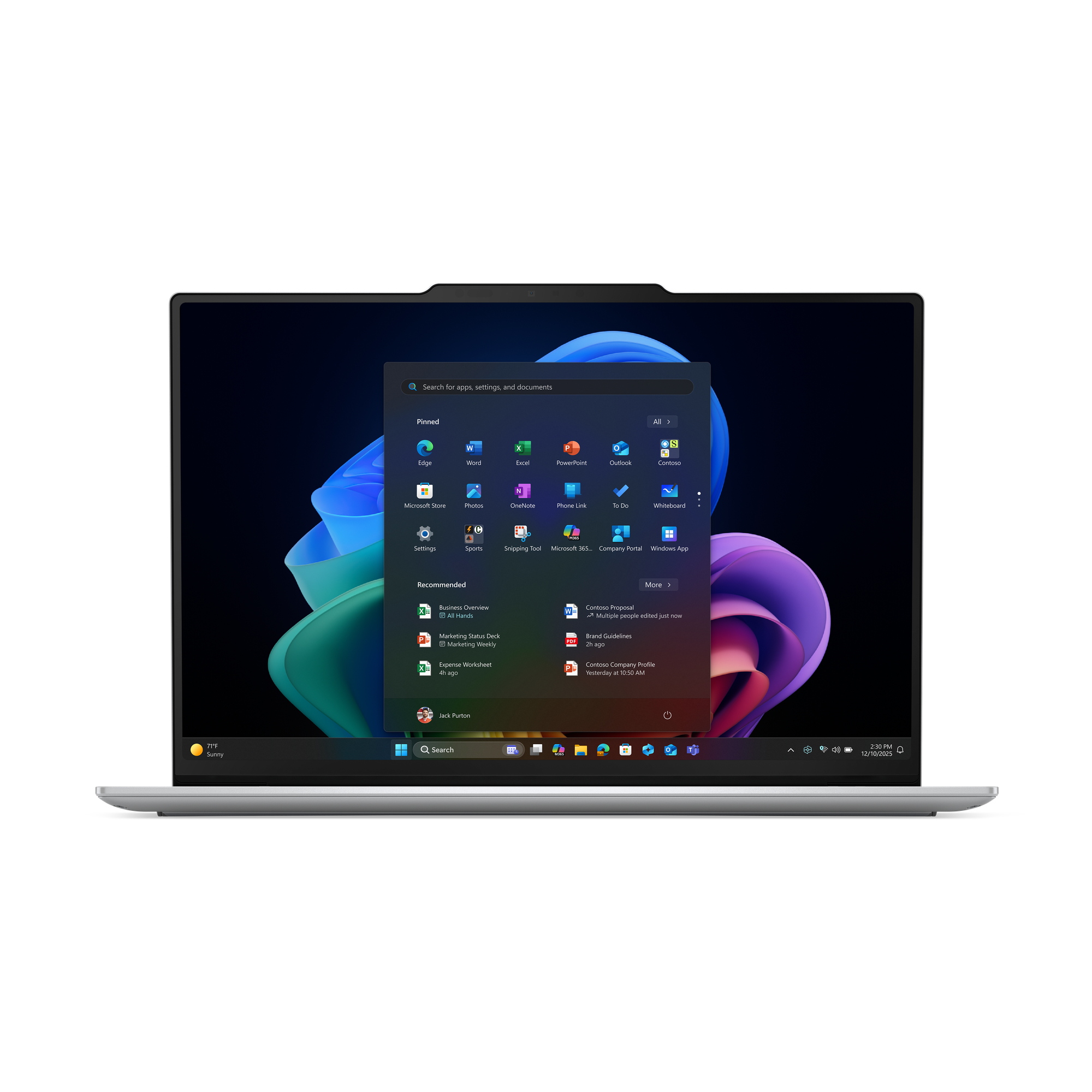 Lenovo ThinkPad X9-14 Gen 1 Aura Edition Copilot+ PC Intel Core Ultra 7 258V Laptop 35,6 cm (14") Ekran dotykowy 2.8K 32 GB LPDDR5x-SDRAM 1 TB SSD Wi-Fi 7 (802.11be) Windows 11 Pro Włoski Biały - obrazek 2