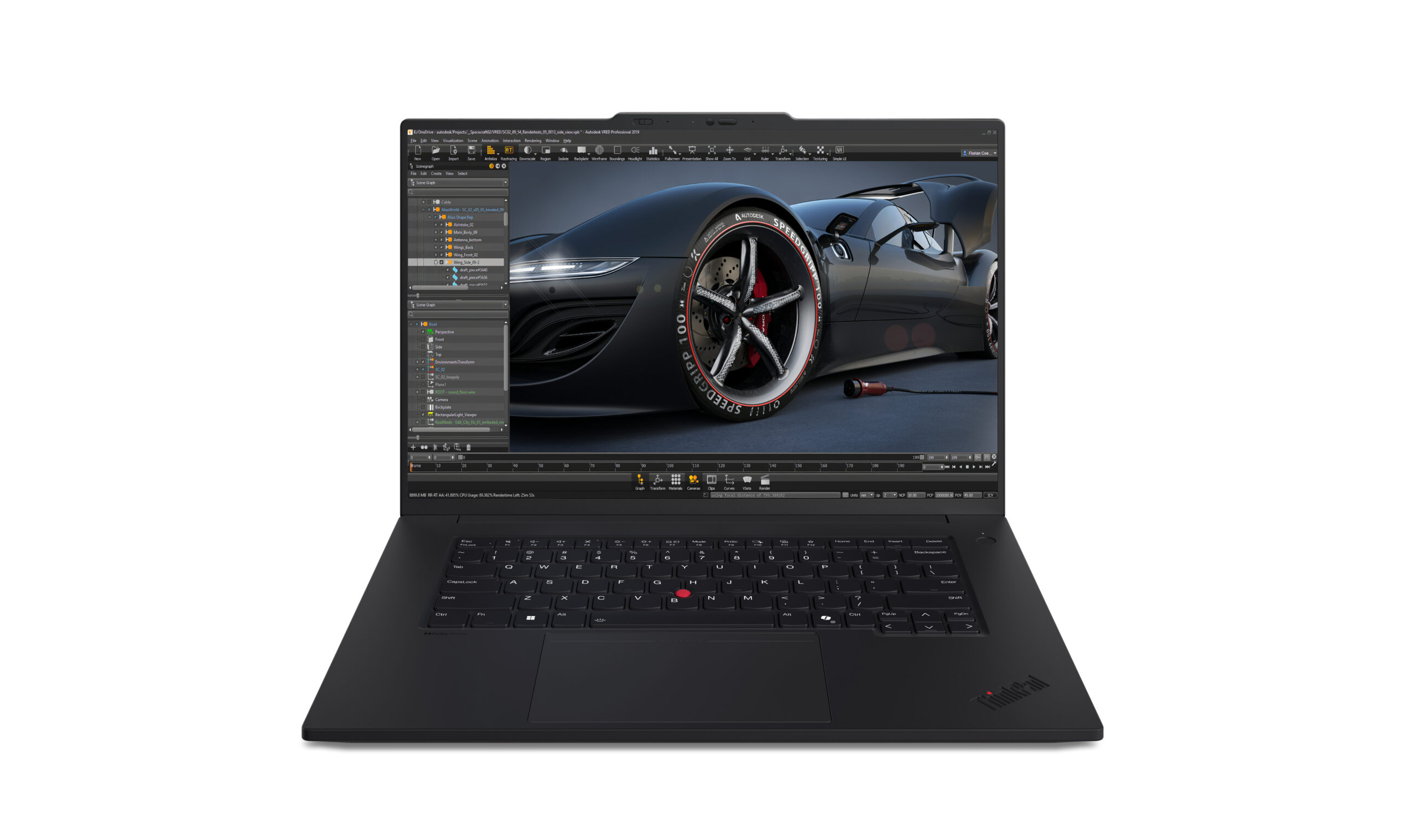 Lenovo ThinkPad P1 Gen 7 Intel Core Ultra 7 165H Mobilna stacja robocza 40,6 cm (16") WQXGA 32 GB LPDDR5x-SDRAM 1 TB SSD NVIDIA GeForce RTX 4070 Wi-Fi 7 (802.11be) Windows 11 Pro Angielski Czarny